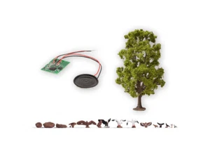 NOCH 21782 pista H0 árbol con canto de pájaros "SONIDO" 18,5 cm de alto - Imagen 1 de 1