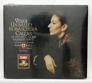 MARIA CALLAS, TITO GOBBI ⸺ VERDI Un ballo in maschera ⸺ EMI 3xCDs NOCH VERSIEGELT - Bild 1 von 2