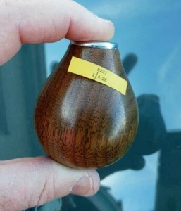 Jaguar XKE 6 Cyl 1962-1970 AMCO Walnut Gear Shift Knob 8237 New In box w/nut - Picture 1 of 10