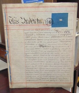 Liverpool Indentures, 1876 & 1878 / Mortgage/Debt / Signed, stamped, sealed. - Picture 1 of 8