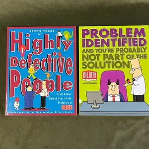 2 Dilbert - 7 Year of Highly Defective People & Problem Identified and You're.. - Picture 1 of 14