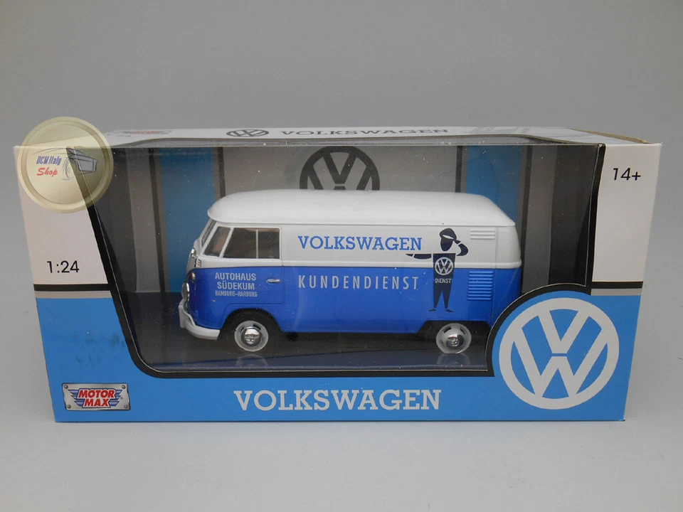 Volkswagen Type 2 (T1) Delivery Van "Kundendiest" - Motormax 1:24 - MX79752KU - Immagine 1 di 1