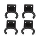 4 Pieces Mic Hook Wall Hanger Stands for Office