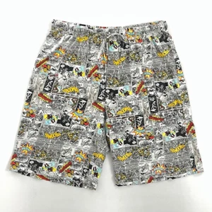 Pantaloncini da salotto uomo Marvel Comics multicolore stampa all over vintage alti XLT - Foto 1 di 9