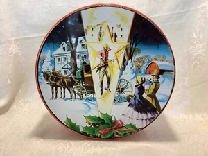 COLLIN STREET BAKERY FRUIT CAKE LARGE DE LUXE TEXAS COLLECTABLE TIN - Bild 1 von 7