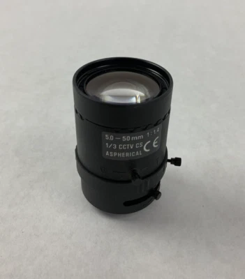 Tamron Camera Lens 5.0-50MM 1:1.4 1/3 CCTV CS Aspherical - Image 1 of 4
