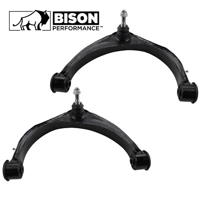 Juego de 2 brazos de control de suspensión superior delanteros Bison Performance para Dodge Ram 1500 Foto 1 de 4