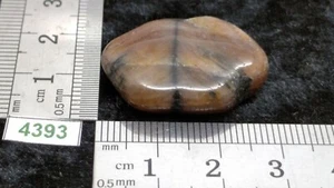 CHIASTOLITE ANDALOUSITE - pierre roulee naturelle - mineraux lithotherapie reiki - Picture 1 of 2