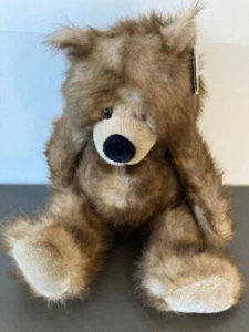 Aurora FOREST Teddy Bear Plush Beary Friends Stuffed Brown TAGS Vintage A&A - Picture 1 of 8