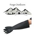 Magnet Fishing Chemical Resistant Long Arm Protective Waterproof Safety Gloves