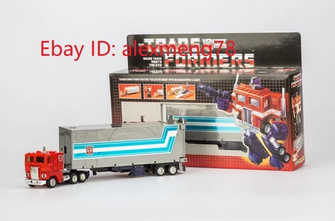 Transformers G1 Optimus prime complete reissue  MISB Free Shipping Cover