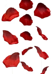 Extra Large Red Rose Petals Garland Pack 3 - Picture 1 of 2