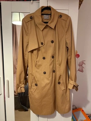Asos caramel trench coat size UK20 - Image 1 of 4