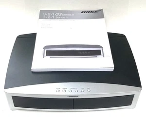 WORKING, w/ instructions Bose Model AV3-2-1 Series II Media Center CONSOLE ONLY - Picture 1 of 7