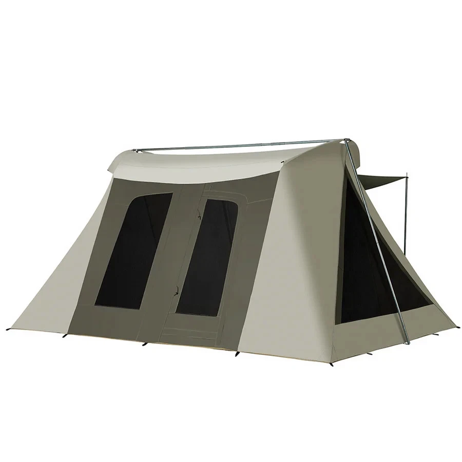 Super Deluxe Kodiak Canvas Tent 6043VX 10x14 - Scout Camp Hunt Camping - Image 1 of 4