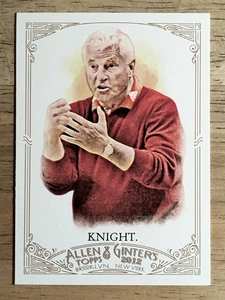 2012 Topps Allen and Ginter #19 Bob Knight - Bild 1 von 2