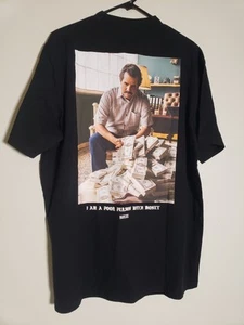 Narcos x Shoe Palace El Patron Pablo Escobar Graphic Print T-Shirt Size XL - Picture 1 of 10