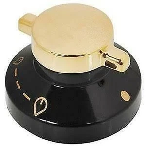 Dorado Negro Interruptor Gas Quemador Mando de Control Para Stoves Horno Cocina - Imagen 1 de 1