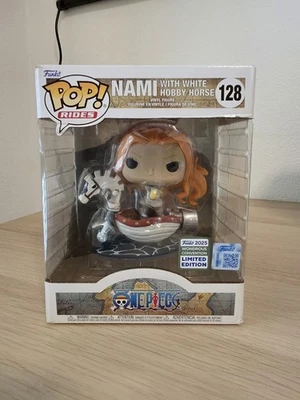 Funko Pop! One Piece Nami with white horse 128 - Wondercon 2025 Limited Edition - Immagine 1 di 4