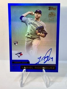Yariel Rodriguez Blue /25 2024 Topps Archives - 2000 Fan Favorites Autographs RC - Picture 1 of 4