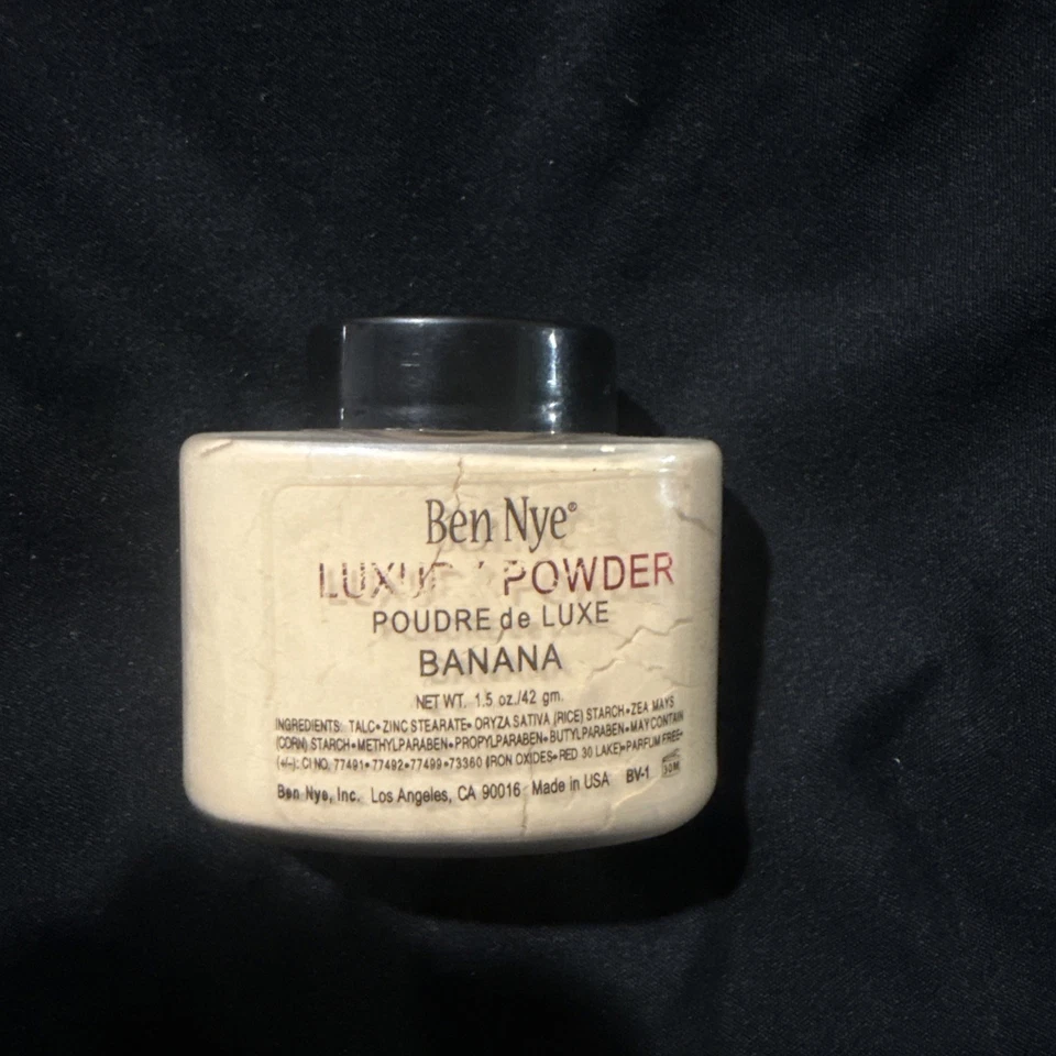Ben Nye Banana Luxury Powder 1,5 oz - Fórmula 100% autêntica sem talco - Imagem 1 de 1