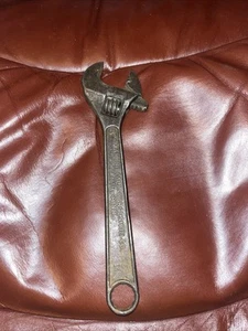 Vintage Diamond Calk & Horseshoe Co. 8" verstellbarer Halbmondschlüssel DIAMALLOY USA - Bild 1 von 15
