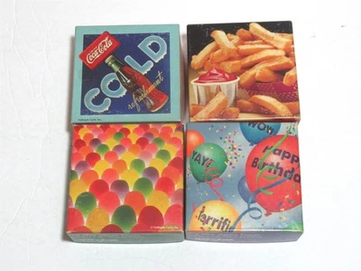 4 Complete Vtg Springbok Mini 70 pc Puzzles Cold Coke French Fries Gumdrops - Image 1 of 4