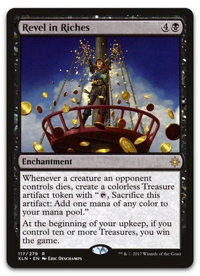 Revel in Riches #117 (NM) Ixalan XLN Magic MTG - Image 1 of 2
