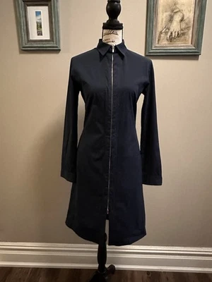 Vestido formal The Row azul oscuro para mujer hecho en EE. UU. talla 2 Foto 1 de 4