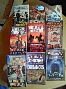 William W Johnstone Books lot of 17 Paperbacks - Picture 1 of 4