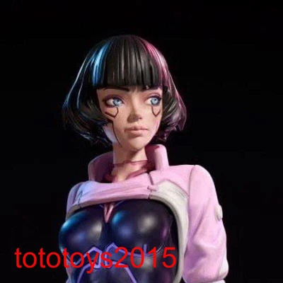 Cabeza esculpida de niña mecánica cibernética 1:6 1:12 1:18 para figura de acción de 12" 6" 3,75" Foto 1 de 2