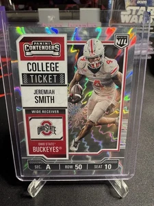 2024-25 Panini Ohio State NIL Jeremiah Smith RC Contenders 09/99 - Picture 1 of 2