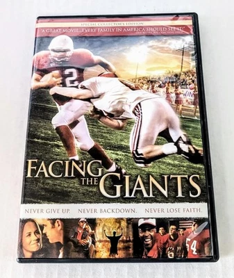 FACING THE GIANTS- SPECIAL COLLECTOR'S EDITION DVD 2006 MOVIE *BUY 2 GET 1 FREE* - Image 1 of 2