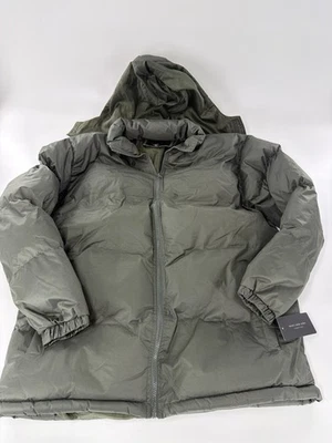 Casaco Marc New York MM9UP634 verde exército tamanho médio M masculino novo - Imagem 1 de 4