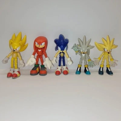 Jazwares Sonic the Hedgehog Lot Of 5 - Image 1 of 4