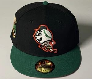 New York Mets Patch MLB New Era Fitted Hat 7 3/4 59FIFTY Islanders Mr. Met - Picture 1 of 4