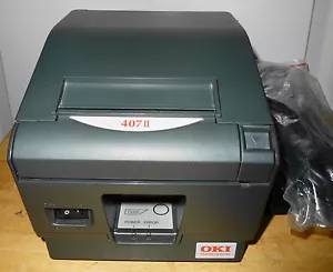 OKIPOS OKI 407II STAR TSP743II POS THERMAL RECEIPT PRINTER - SERIAL PORT - Picture 1 of 2