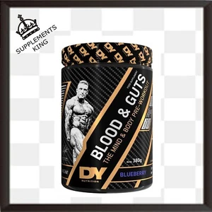 Dorian Yates DY Nutrition Blood and Guts 380g, 20 Servings Pre-Workout