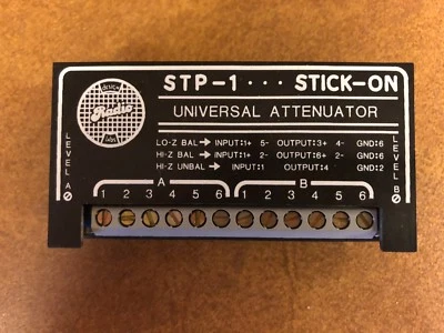 Atenuador de audio universal de 2 canales RDL STP-1 Foto 1 de 3