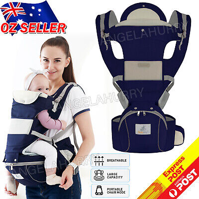 Adjustable Ergonomic Infant Baby Carrier Hip Seat Stool Wrap Sling Backpack NEW • 28.99$