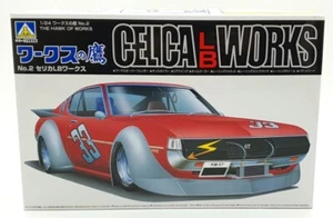Aoshima 1/24 Scale Unbuilt Kit 65747- Celica LB Chaser - The Hawk of Works - Picture 1 of 5