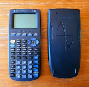 Texas Instruments TI-83 Graphics Scientific - Tested Working With Cover - Picture 1 of 8