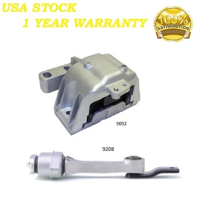 2 PCS MOTOR MOUNT FIT 2002 Volkswagen Golf 2.0L - Image 1 of 4