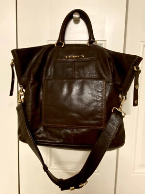 Auténtico bolso de mano Givenchy Buggatti marrón mediano Foto 1 de 4