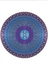 Dream Time Floral Print Mandala Beach Mat