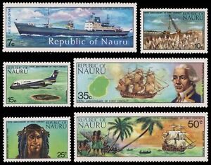 Nauru 1974 - Mi-Nr. 105-110 ** - MNH - Schiffe / Ships