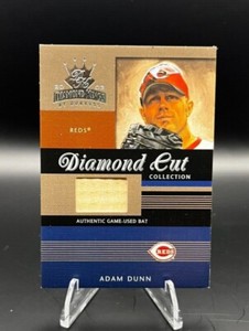 2003 Donruss Diamond Kings Adam Dunn Game Used Bat 246/250 Cincinnati Reds