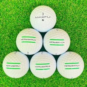 24 Mint MaxFli Golf Balls StraightFli AAAAA 5A Free Shipping Deal - Picture 1 of 6