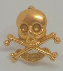 Skull and Bones Yale Fraternity Secret Society Pin