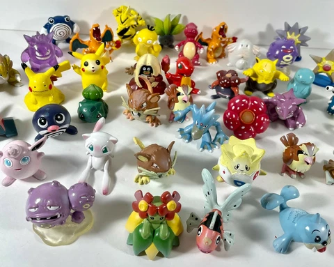 Pokemon - TOMY 1-2" PVC Figure - Vtg Gen 1 - AULDEY Nintendo Original CGTSJ Cover